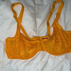 ADORE ME Lace Underwire Bra in Vibrant Orange